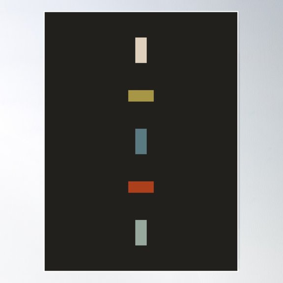 Isolation Poster Wall Art, Modern Wall Decor For Living Room Bedroom, 16x24 UNFRAMED