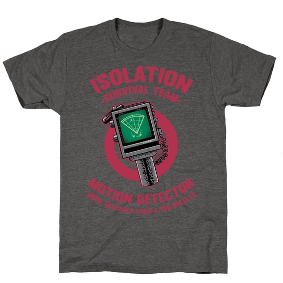 Isolation Survival Team Motion Detector Unisex Triblend Tee Tee Shirt Sweatshirt Hoodie