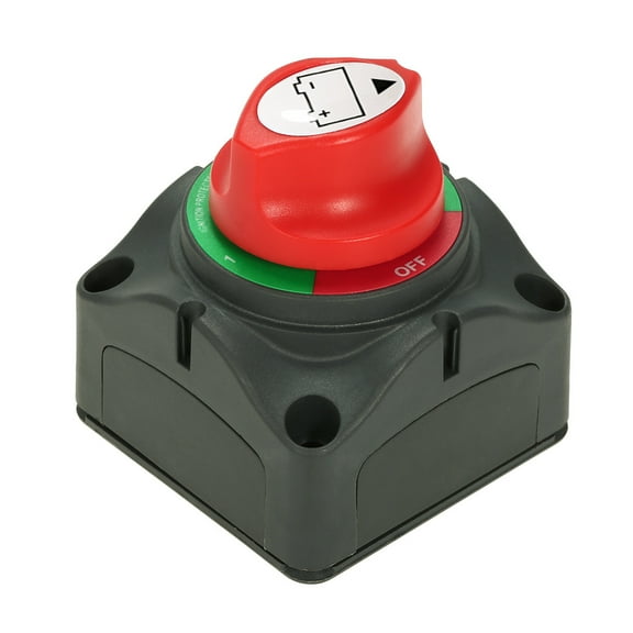 Isolator Disconnect,Dual Battery Switch Main Switch 4 Car Battery Isolation Switch Car Rv Position Switch Car 300a Battery Main 12v/24v Dual Battery 4 Position Switch Car Rv Boat Switch 300a