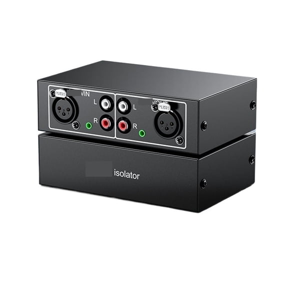 Isolator Multifunctional Noise Eliminator Dual XLR Port Amplifier Current Noise Filter ,Bass & Treble Control