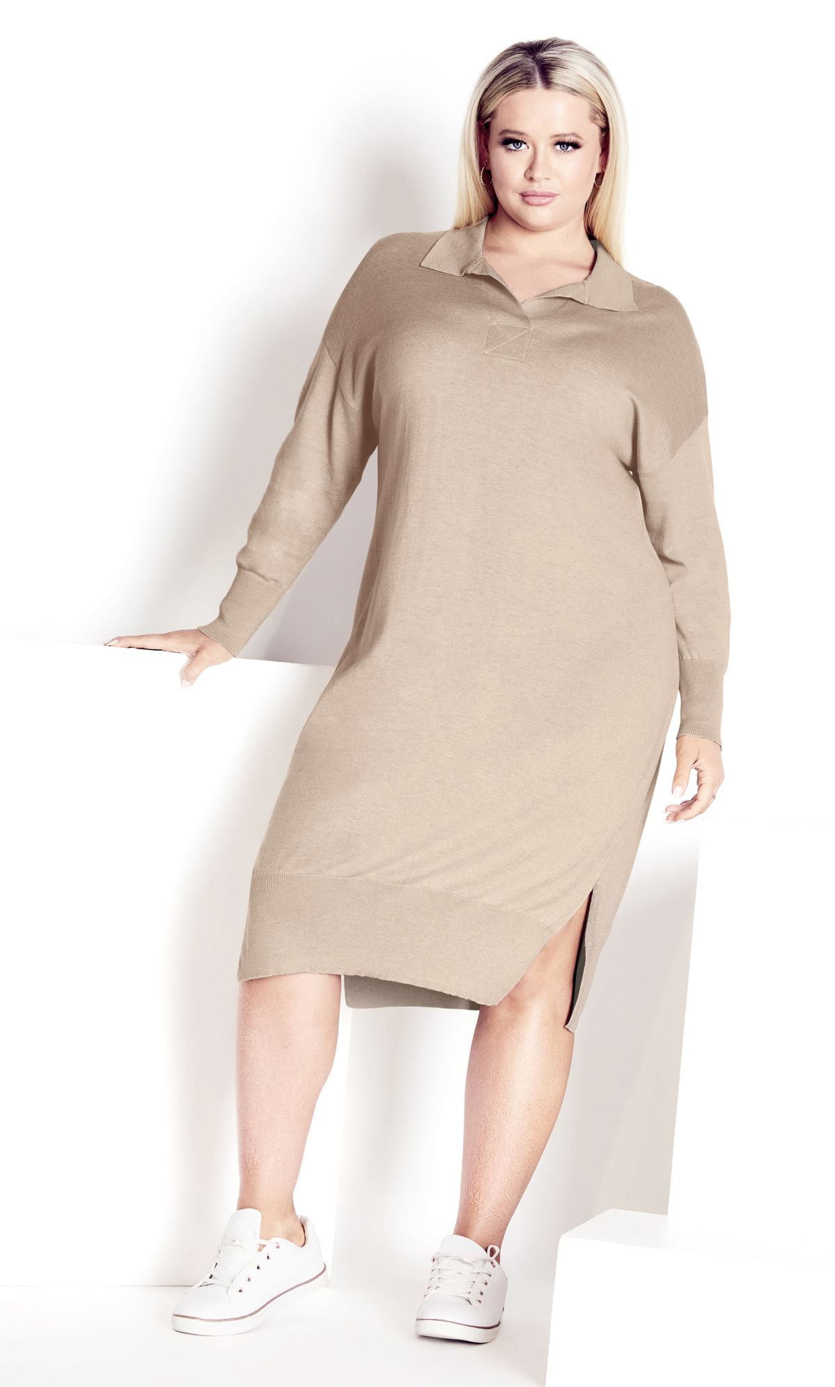 Monogram Relief Shirt Dress - Women - Ready-to-Wear