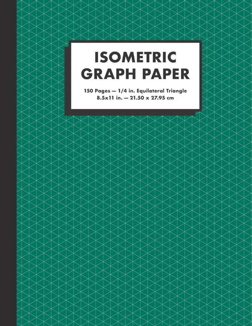 Isometric Notebooks Isometric Graph Paper 1/4 In. Equilateral