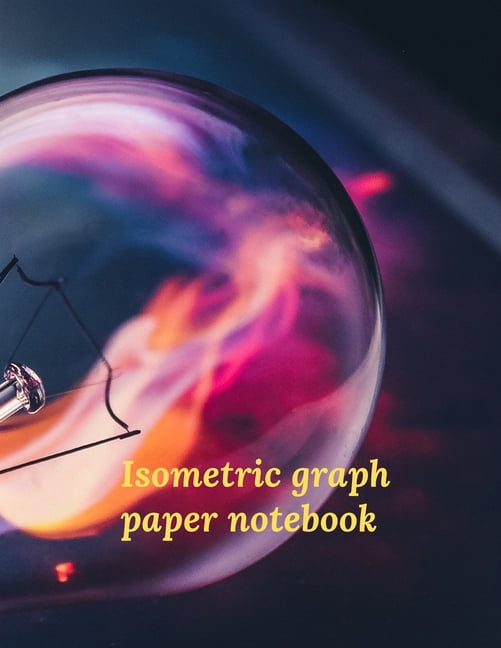 Isometric graph paper notebook (paperback) - walmart business supplies