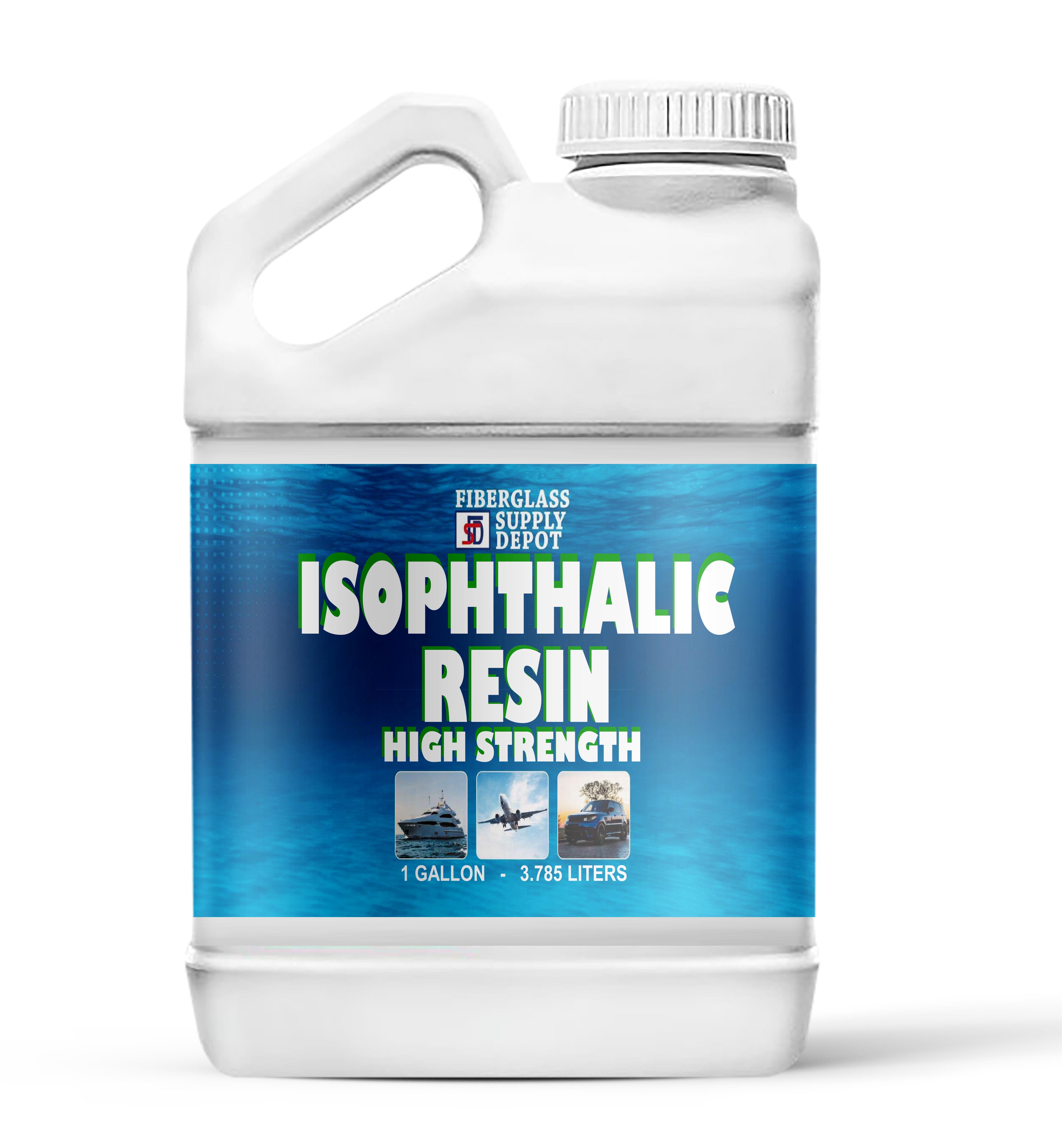 Tooling Polyester Resin Isophthalic 1 Gallon with Hardener MEKP