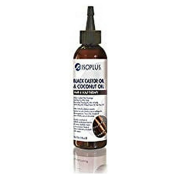 Isoplus Black Castor Oil & Coconut Oil Hair & Scalp Therapy Oil 4 oz