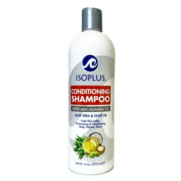 Isoplus Conditioning Shampoo with Macadamia Oil 16 Oz.,Pack of 2