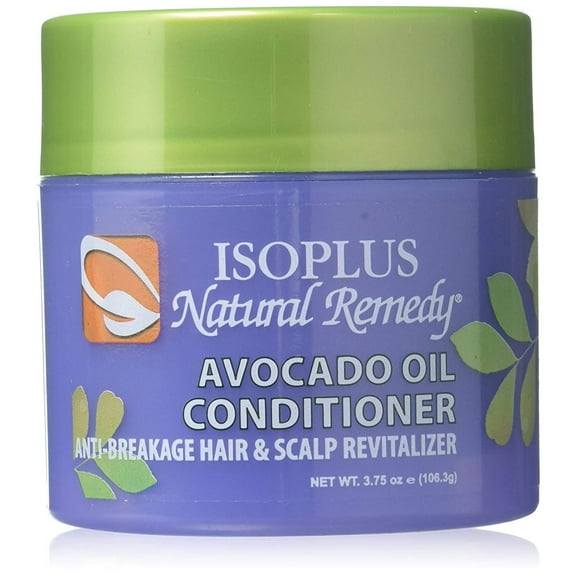 Isoplus Natural Remedy Avocado OIl Conditioner 3.75 Oz.,Pack of 3