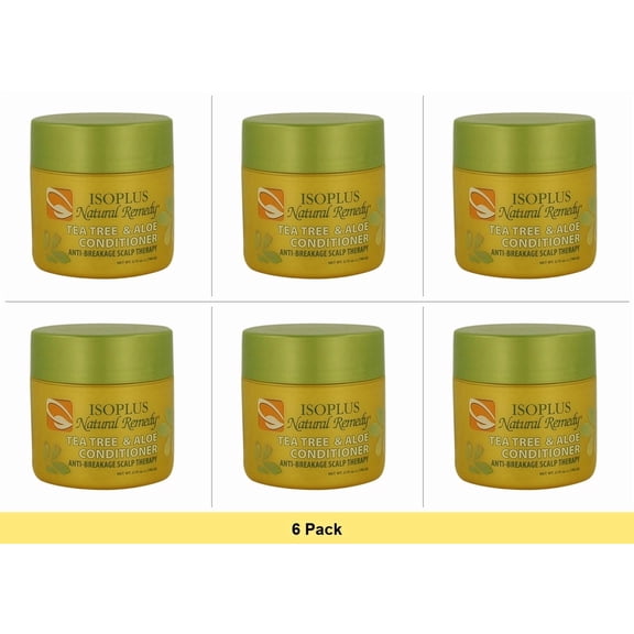 Isoplus Natural Remedy Conditioner, Tea Tree & Aloe, 4 oz. - 6 Pack