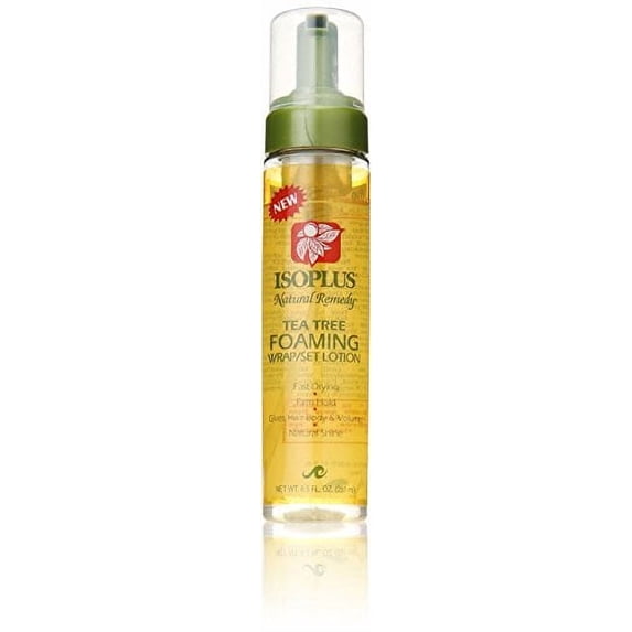 Isoplus Natural Remedy Tea Tree Foaming Wrap Set Lotion, 8.5 oz, 3 Pack