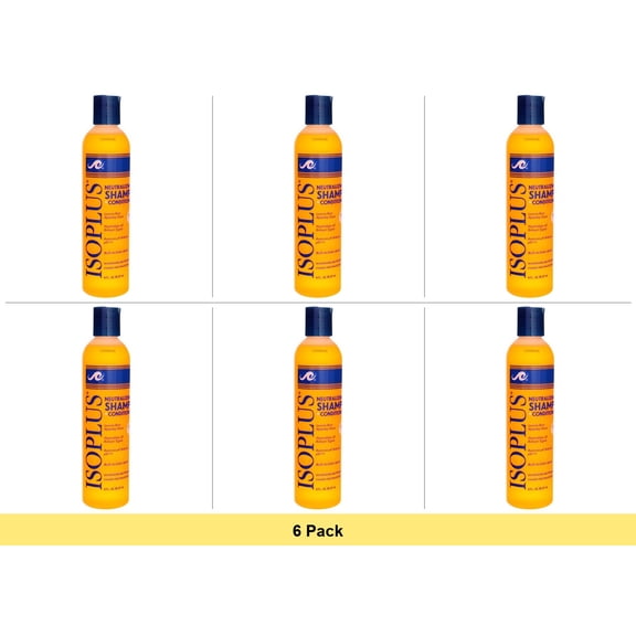 Isoplus Neutralizing Hair Shampoo, 8 Oz - 6 Pack Bundle