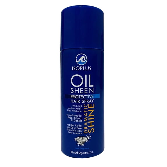 Isoplus Oil Sheen Regular Conditioning Hair Spray, 2 oz