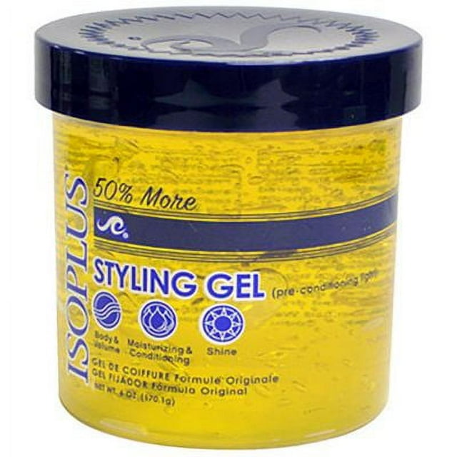 Isoplus Styling Gel, PreConditioning Light 6 oz (Pack of 6)