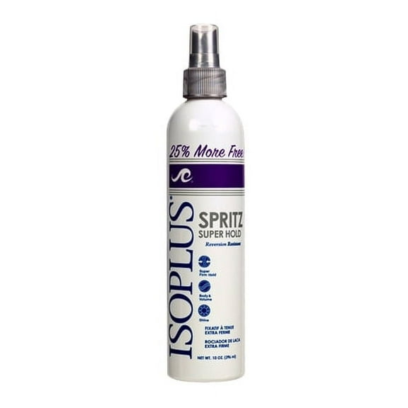 Isoplus Super Hold Spritz, Reversion Resistant, 10 Oz, 2 Pack