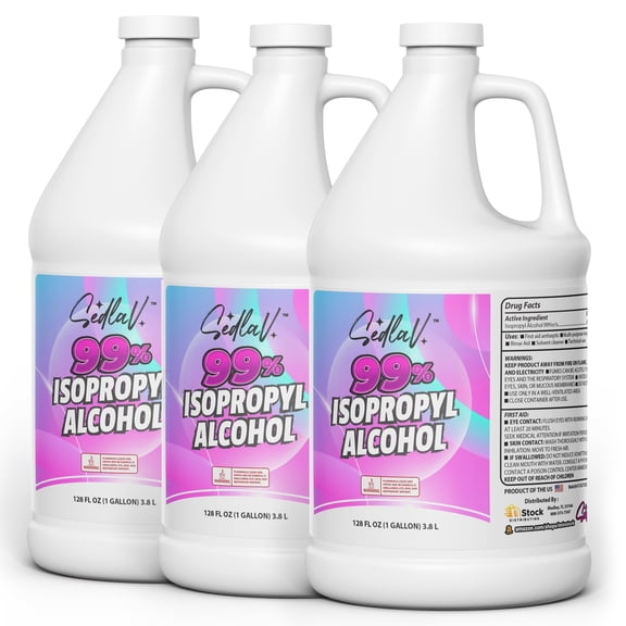 Isopropyl Alcohol 3 Gallons Rubbing Alcohol Isopropyl 99 Percent Technical Use Can be Diluted