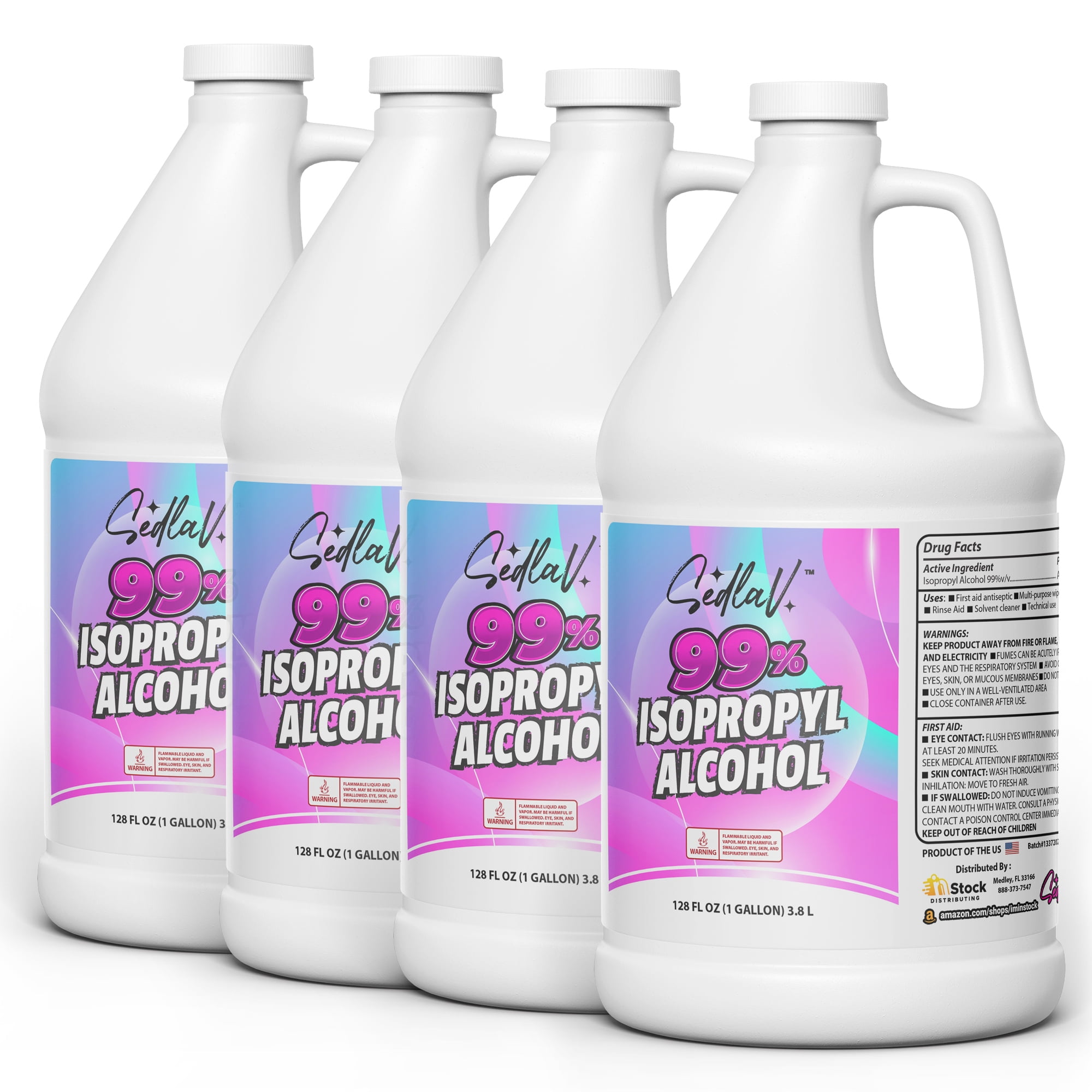 Isopropyl Alcohol 4 Gallons Rubbing Alcohol Isopropyl 99 Percent