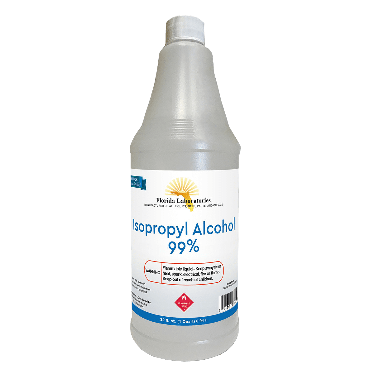 Isopropyl Alcohol 99.9% Pure IPA 1 litre Isopropanol I Pure Chem