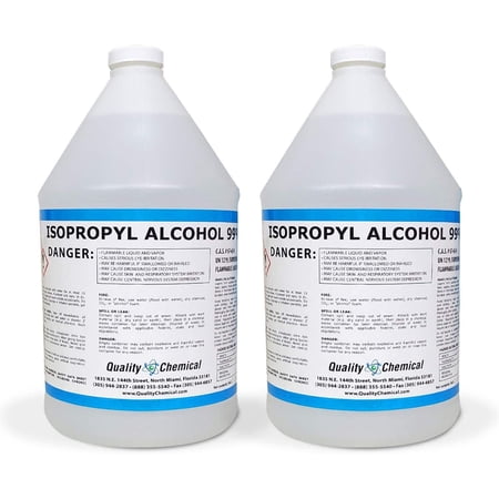 Isopropyl Alcohol Grade 99 Anhydrous (IPA) - 2 gallon case