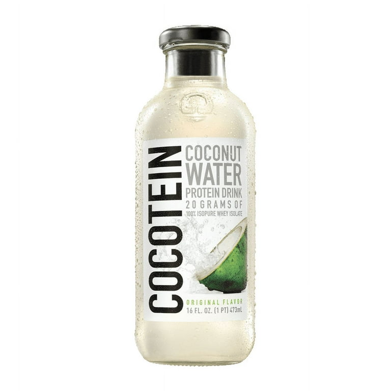 Isopure Cocotein Coconut Protein Water, Original, 20g Protein, 12 Ct