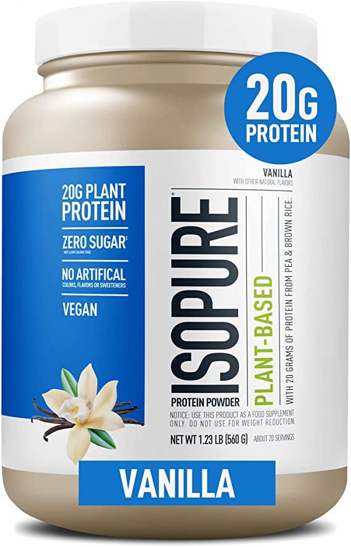 Isopure 20 Gram Protein  Supplements for muscle growth, Isopure