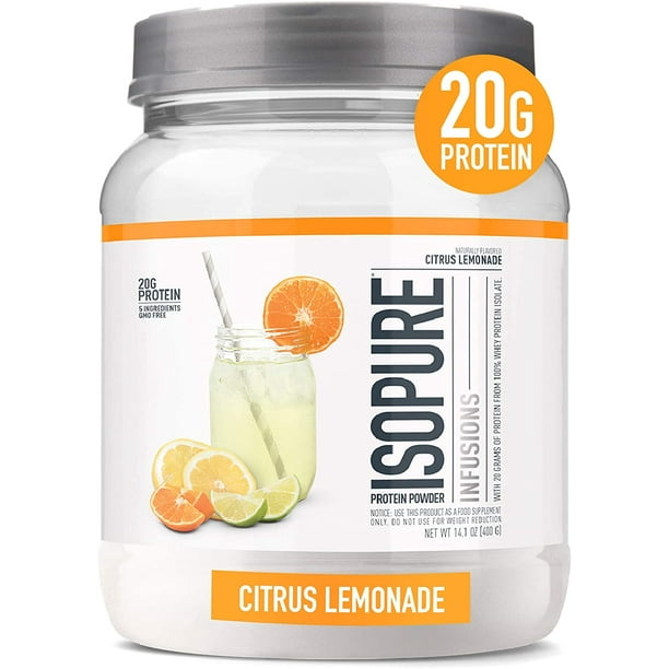 Isopure Protein Powder, Gluten Free, Whey Protein Isolate, Post Workout
