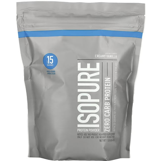 Isopure, Zero Carb 100 Whey Protein Isolate, 25g Protein Powder
