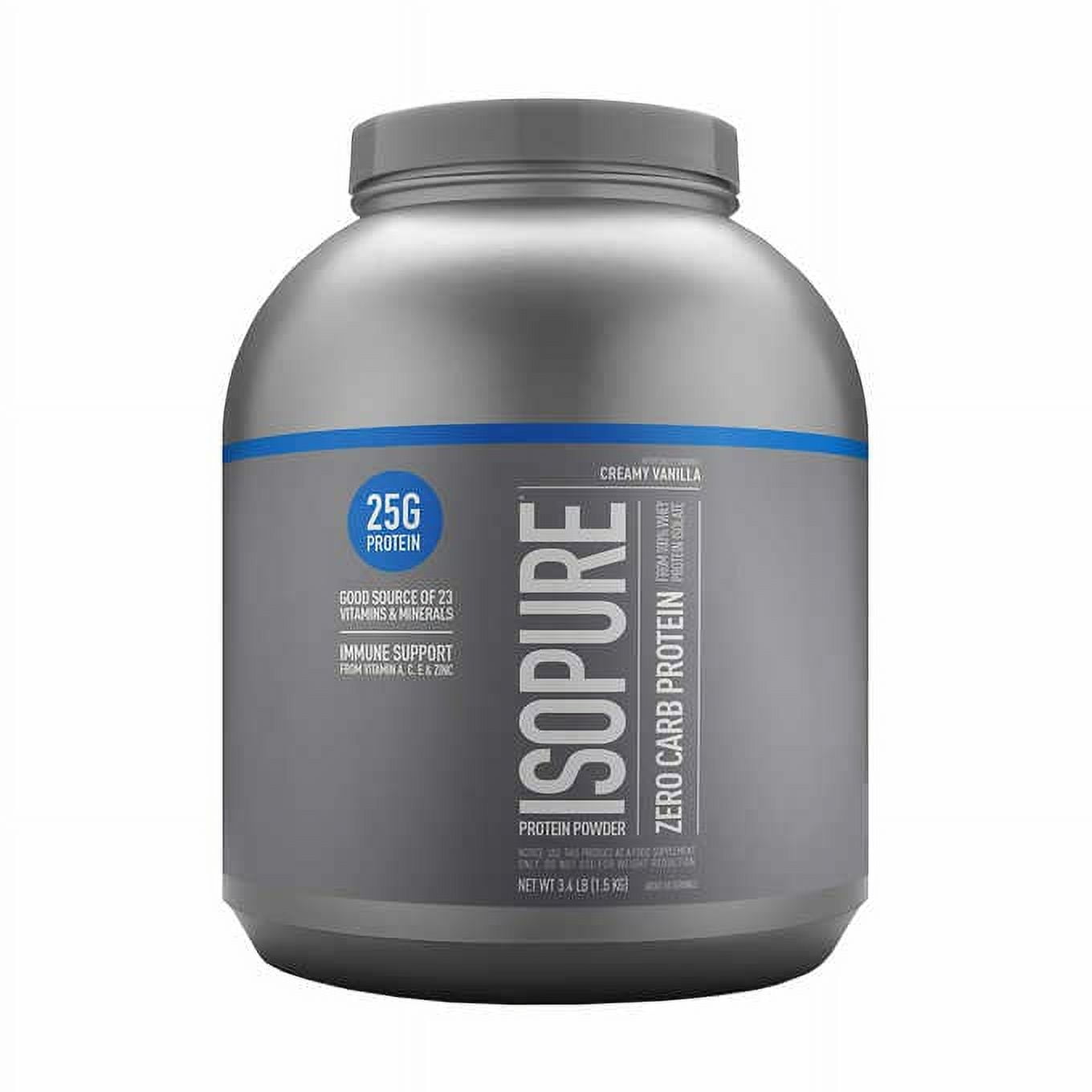 Isopure, Zero Carb 100 Whey Protein Isolate