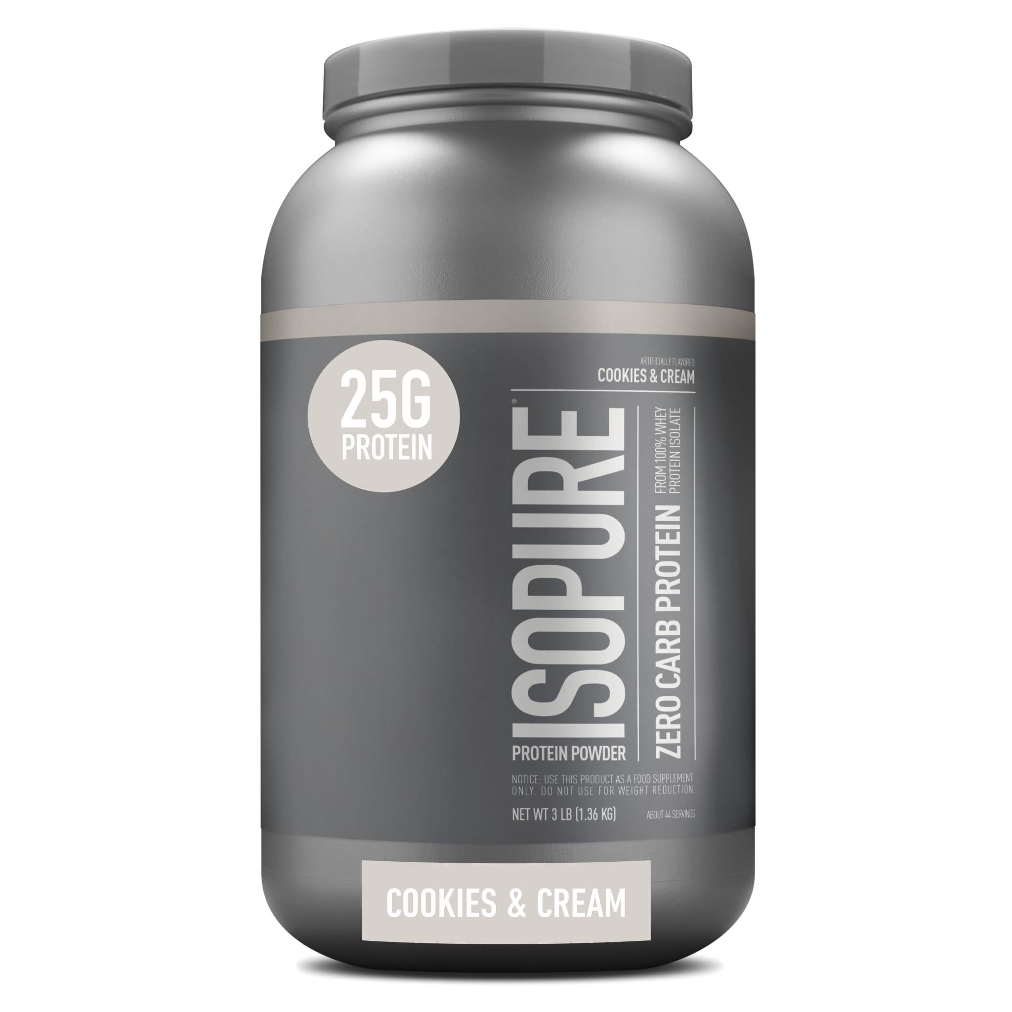 Free Shipping! Isopure Zero Carb, Protein Powder, Cookies