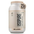 thumbnail image 1 of Isopure Zero Carb Unflavored 25g Protein, 100% Whey Protein Isolate, Keto Friendly Protein Powder, No Added Colors/Flavors/Sweeteners, GMO Free, 3 Pound (Packaging May Vary), 1 of 7