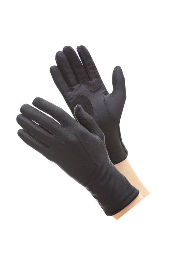 A21524 Womens Stretch Classics Fleece Lined Gloves One Size Black