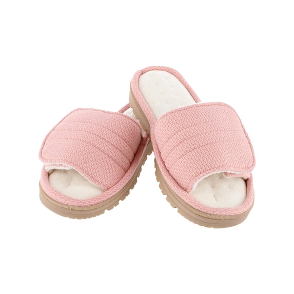 Isotoner Active Recycled Adjustable Slide Slippers (Women)