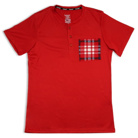 Isotoner Adult Men's Lounge Henley Tee, Sizes S-2XL, Mens Loungwear