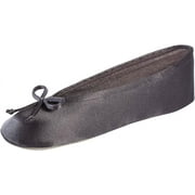 Solshine Dames Katoenen Memory Foam Ballerina Huisschoenen Slippers T002, roze, 5.5/6 UK