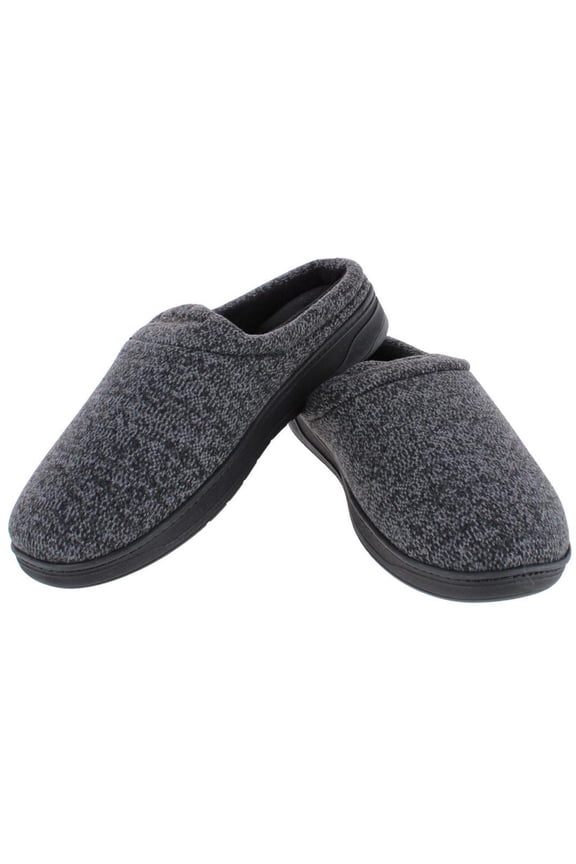 Brady Men's Knit Slippers Color: Black Size: X-LARGE