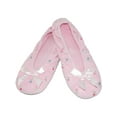 thumbnail image 1 of Isotoner  Embroidered Terry Ballerina Slippers Women, 1 of 3