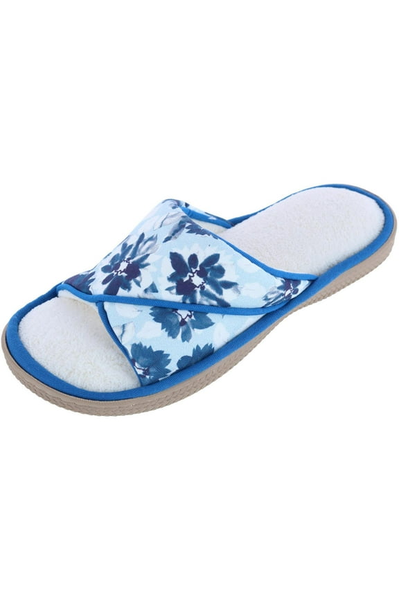 Floral Keilly Open Toe Slide Slipper (Women)