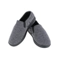 thumbnail image 1 of Isotoner  Heathered Knit Twin Gore Slipper (Men), 1 of 4