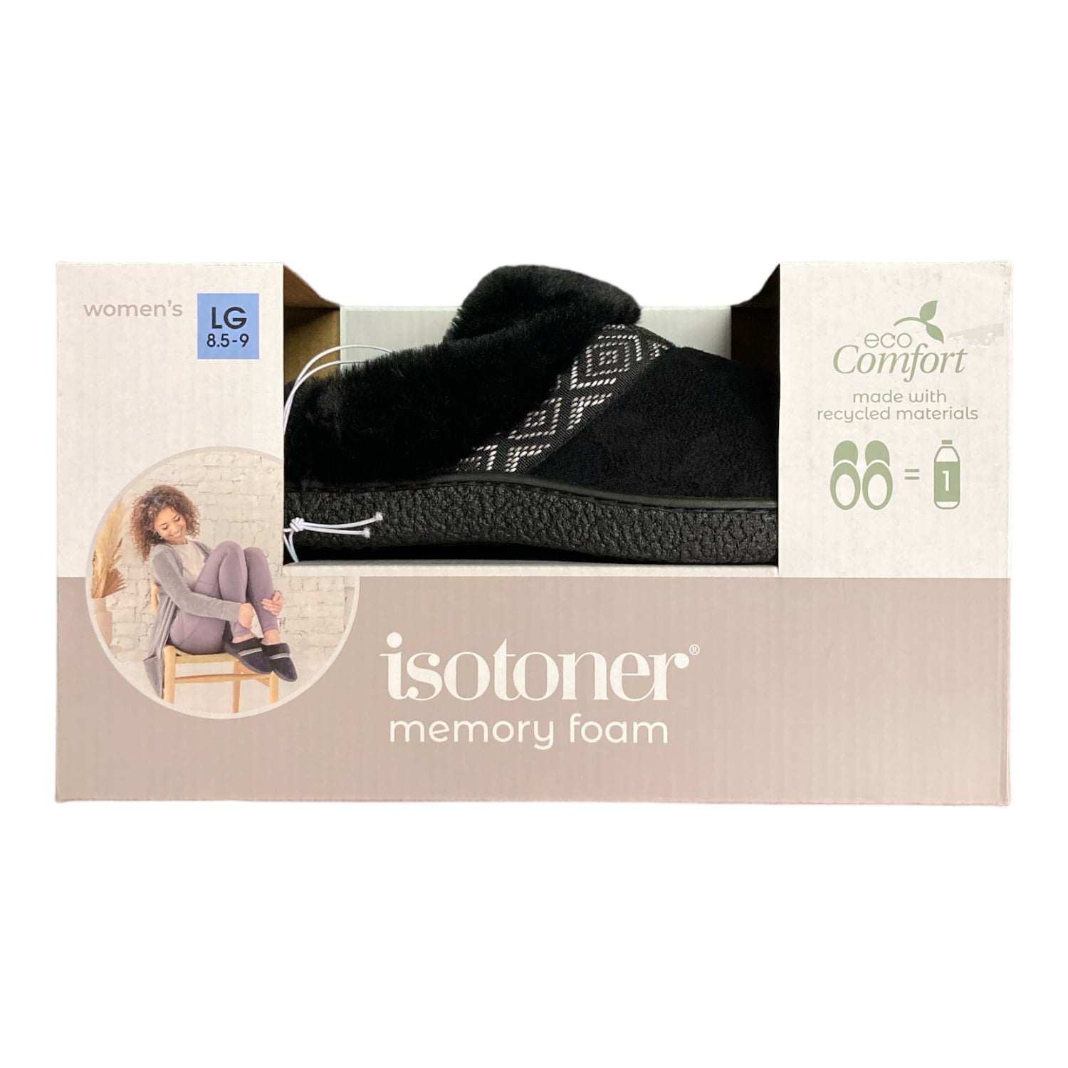 isotoner ladies slippers