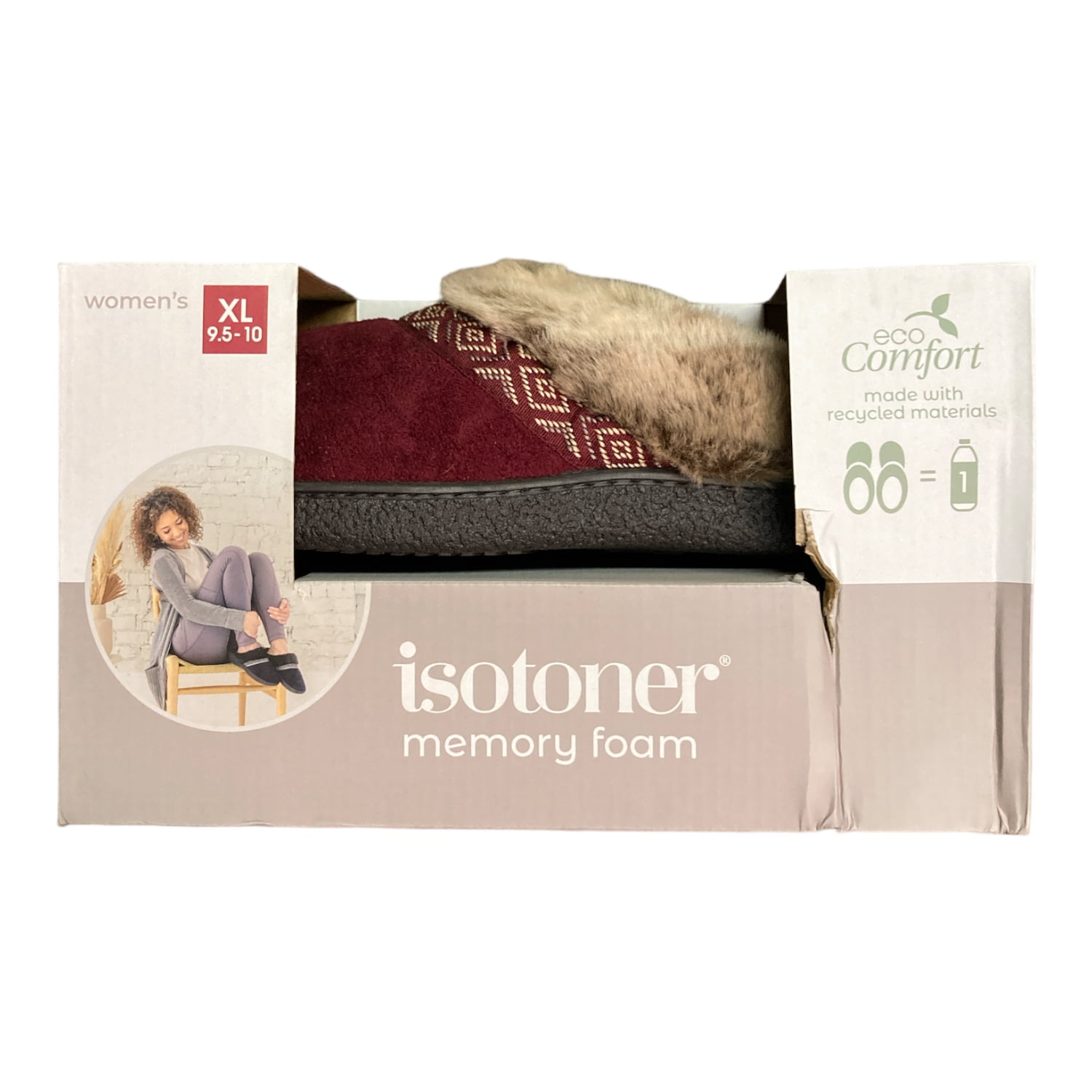 Ladies memory foam slippers new arrivals