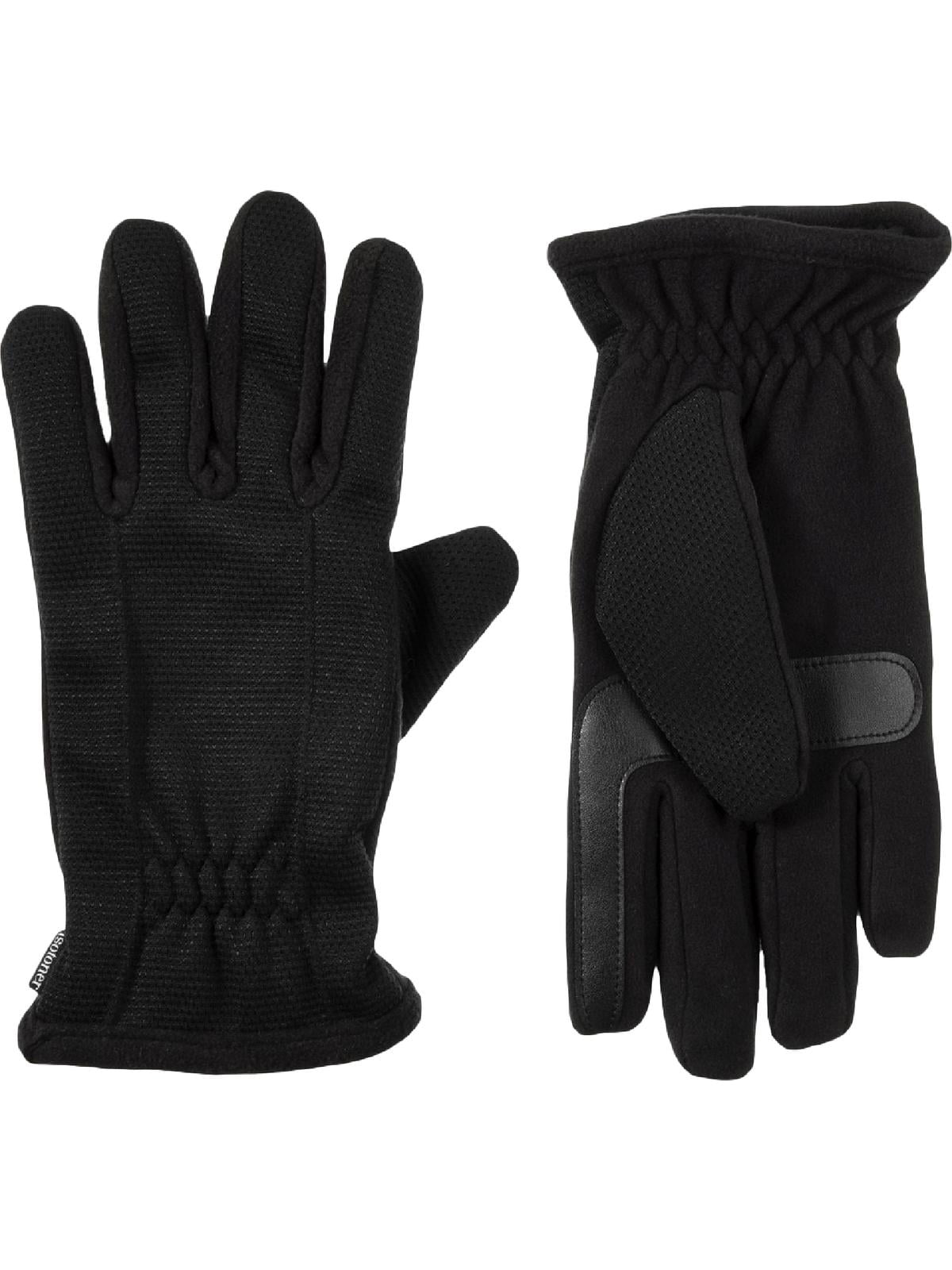 Isotoner Mens Smart Dri Touch Screen Winter Gloves
