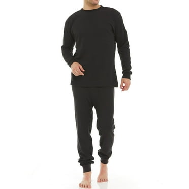 Isotoner Mens Waffle Thermal Set, 2 Piece, (S-2XL)