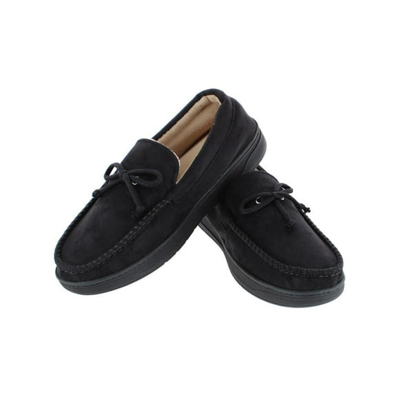 Isotoner  Essential Microsuede Boater Moccasin Slippers (Men)