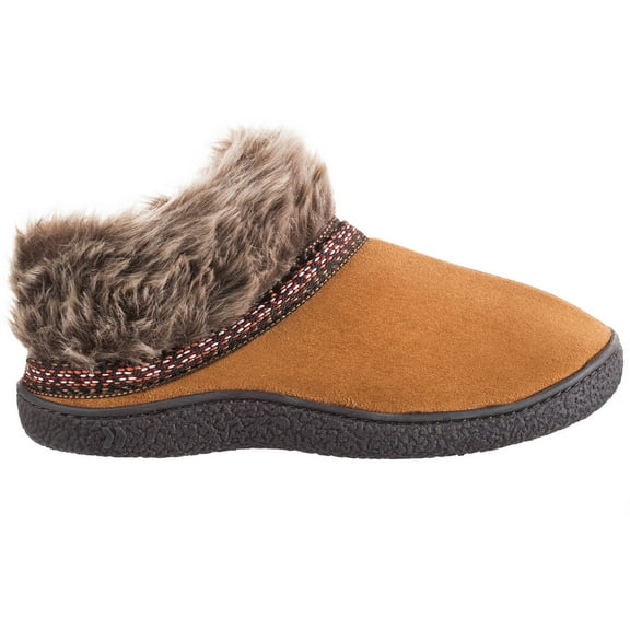 Isotoner Microsuede Rae Low Boot Slipper