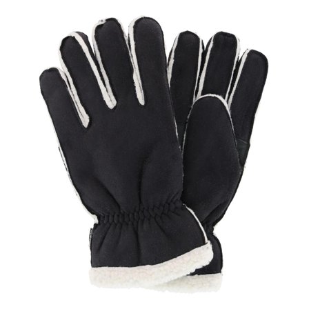 Isotoner  Microsuede Winter Glove with Faux Shearling Outseam (Men)