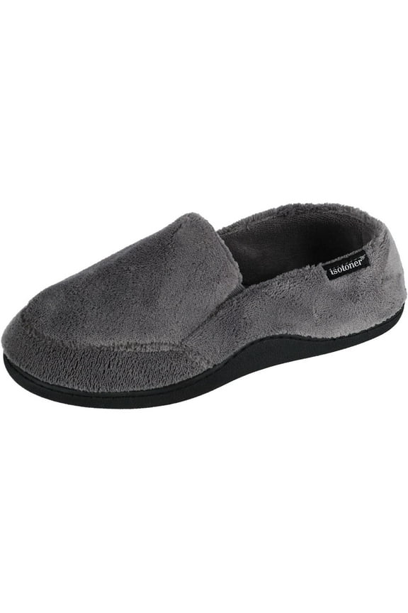 Microterry Memory Foam Indoor/Outdoor Slip-On Slippers (Men)