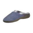 thumbnail image 1 of Isotoner  Microterry Pillowstep Satin Clog Slipper (Women), 1 of 3