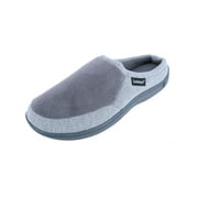 Isotoner  Microterry and Waffle Travis Hoodback Slipper (Men)