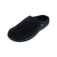 thumbnail image 1 of Isotoner  Microterry and Waffle Travis Hoodback Slipper (Men), 1 of 4