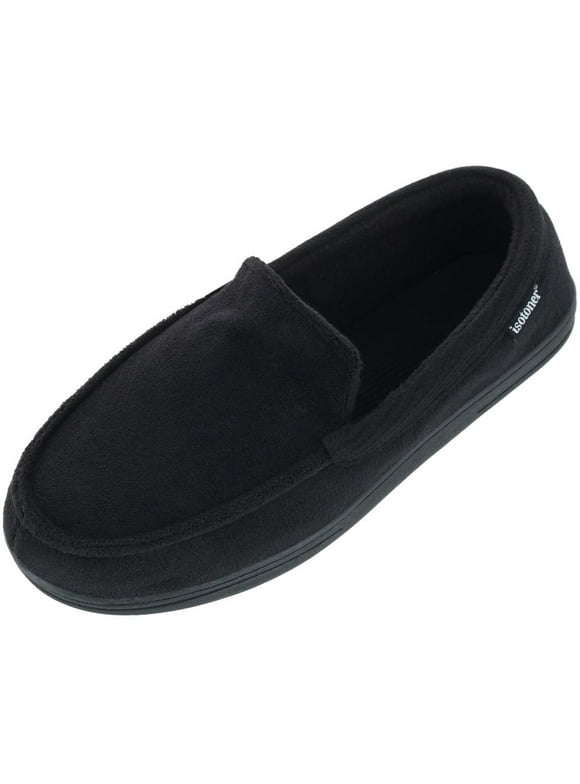 Microterry and Waffle Travis Moccasin Slipper (Men)