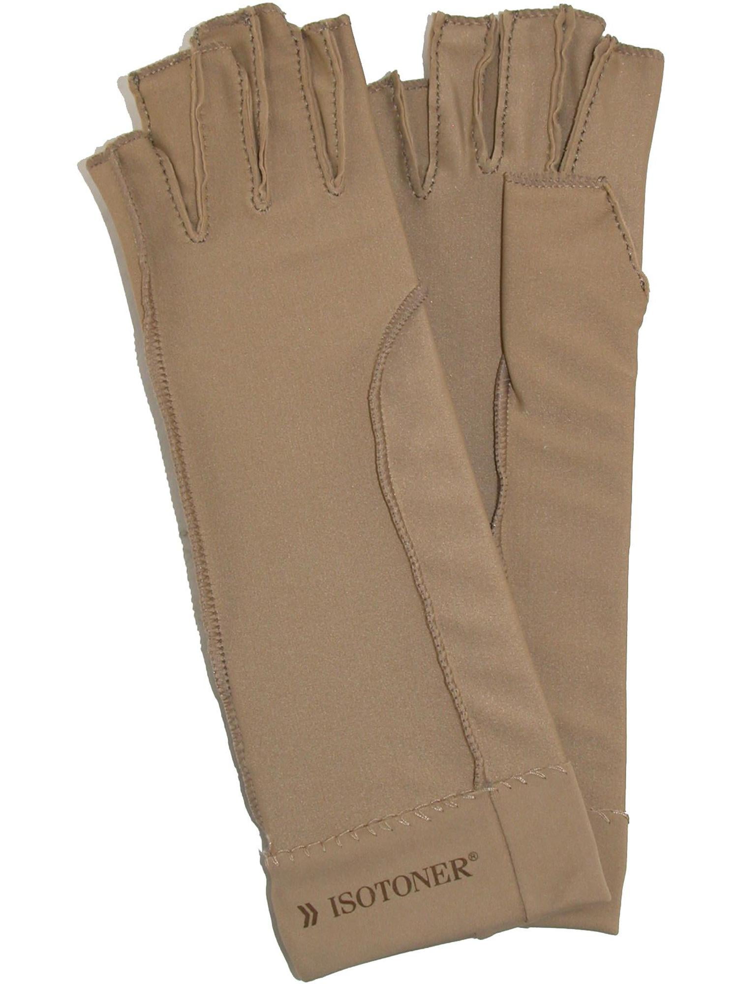 Isotoner Open Finger Therapeutic Glove, XSmall