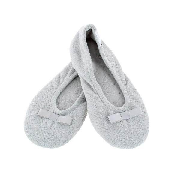 Isotoner Sculpted Microterry Ballerina Slippers (Women)